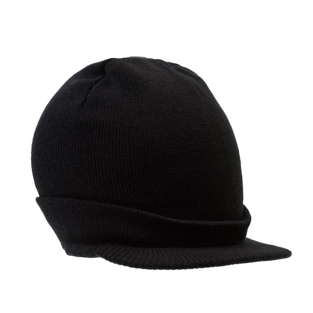 ニットキャップ・ビーニー Fallett wool knit beanie black FA2403CA11BK Fallett(ファレ) ニットキャップ・ビーニー(レディース) - 海外